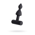 Небольшая чёрная анальная вибровтулка Erotist Erotist Arrow 541311 (8,5 см)