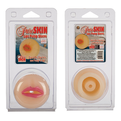 Насадка на вакуумную помпу California Exotic Novelties Pure Skin Pump Sleeve-Lips SE-1047-10-2