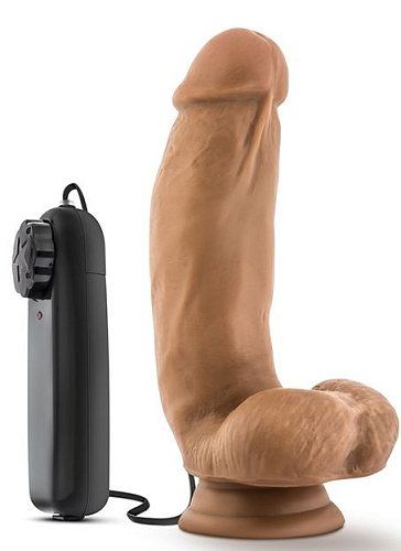 Смуглый вибратор Blush Novelties MMA Fighter BL-17437 (17,8 см)