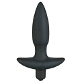 Чёрная анальная вибровтулка с 5 скоростями вибрации Orion Vibrating Plug Small 05781690000 (13 см)