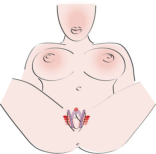 Фиолетовый гибкий фаллоимитатор для G-стимуляции Orion Intimate Spreader 05035170000