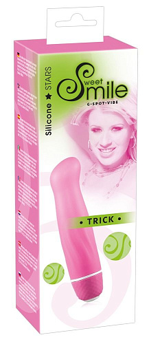Розовый вибратор Orion Smile Mini Trick G 0575577 (12,5 см)