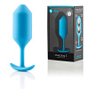 Голубая пробка для ношения b-Vibe Snug Plug 3 BV-009-TL (12,7 см)
