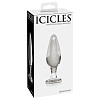 Стеклянный анальный стимулятор Pipedream ICICLES №26 PD2926-00
