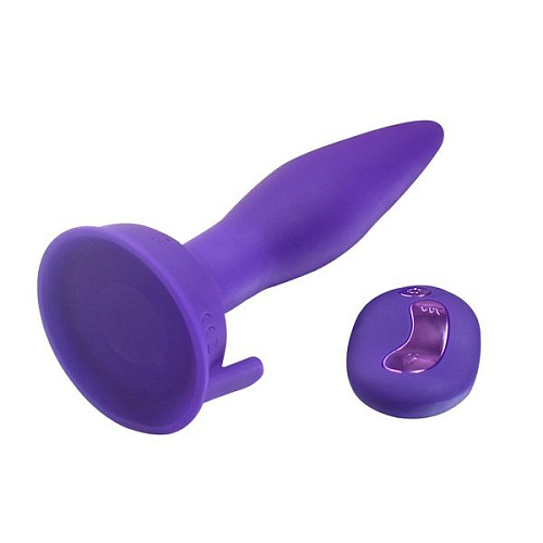 Фиолетовый анальный вибростимулятор Howells Remote Control Anal Plug 188300pur (17,5 см)