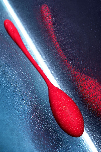 Красное виброяйцо Levett Alina 19009