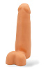 Приятный на ощупь фаллоимитатор телесного цвета на поясе Харнесс LOVETOY (А-Полимер) 282003 (16,5 см)