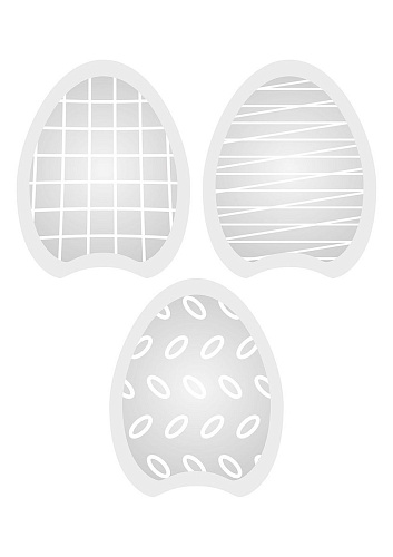 Набор из 6 мини-мастурбаторов красного цвета Toy Joy Super Stroker Mix Pack 3000013514