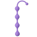 Фиолетовая анальная цепочка Dream Toys SEE YOU FOUR BEADS ANAL 21219 (24 см)