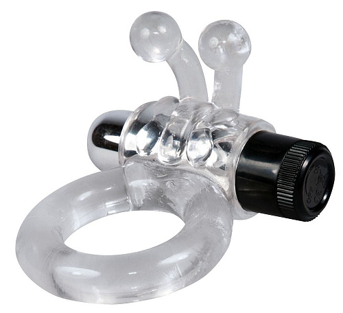 Прозрачное виброкольцо для пениса Orion Secret Garden 05765060000