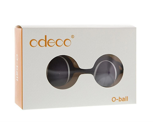 Фиолетовые шарики Odeco O-BALLS DUO PURPLE/WHITE OD-1261 PURPLE/WHITE