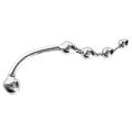 Изогнутый металлический стимулятор с шариками ToyFa 712010 (28 см)