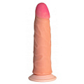 Реалистичный телесный фаллоимитатор с присоской Сумерки богов №69 3201-69 BX DD (17 см)