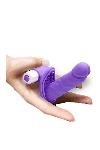 Фиолетовый вибростимулятор Dream Toys SEE YOU FINGERING PURPLE 21086