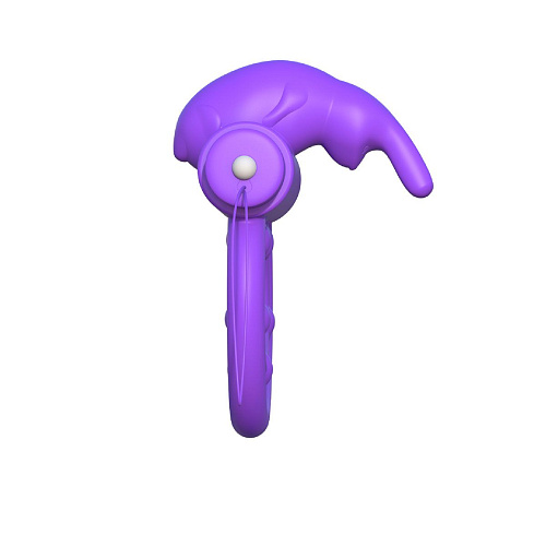 Фиолетовое эрекционное кольцо на пенис и мошонку с вибрацией Pipedream Remote Control Rabbit Ring PD5817-12