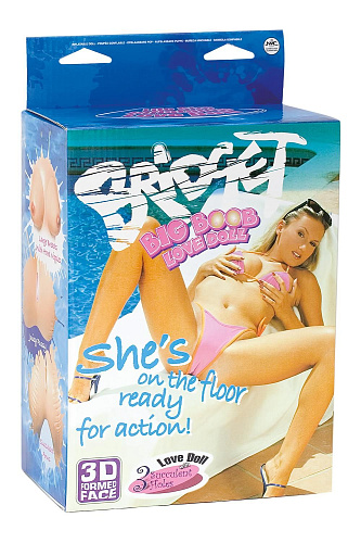 Надувная секс-кукла телесного цвета NMC BRIDGET BIGBOOB 120097