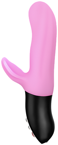 Нежно-розовый пульсатор с клиторальным лепестком Fun Factory Bi Stronic Fusion 4001131 (21,5 см)