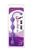 Фиолетовая анальная цепочка Dream Toys SEE YOU FOUR BEADS ANAL 21219 (24 см)