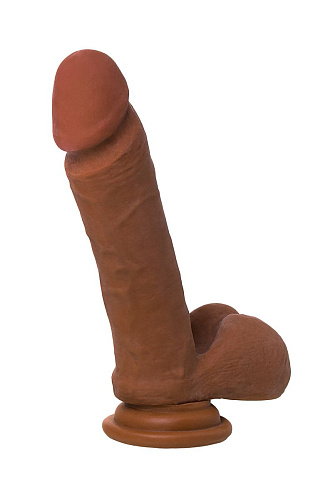 Коричневый фаллоимитатор-реалистик ToyFa Mr.Gomez 982102-1 (21 см)