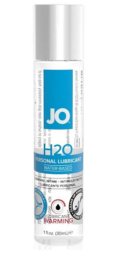 Возбуждающий лубрикант на водной основе JO Personal Lubricant H2O Warming - 30 мл. System JO JO41064
