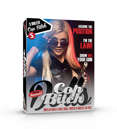 Сексуальная блондинка телесного цвета Shots Media BV Cop Bitch SLI144