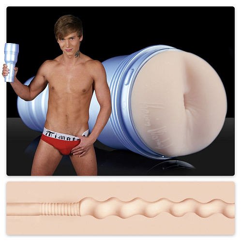 Мастурбатор-анус телесного цвета Fleshlight Fleshjack Boys Kevin Warhol FL828