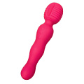 Розовый двусторонний вибратор с подогревом JOS All-In 783022 (21 см)