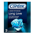 Презервативы с продлевающей смазкой Contex Long Love №3 (3 шт)
