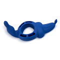 Синее эрекционное кольцо с двумя стимулирующими отростками Brazzers BRRE031