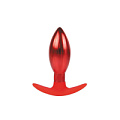 Каплевидная анальная втулка красного цвета Bior toys IL-28008-RED (10,6 см)