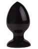 Чёрная анальная пробка LOVETOY (А-Полимер) MAGNUM 8 420800 (11,5 см)