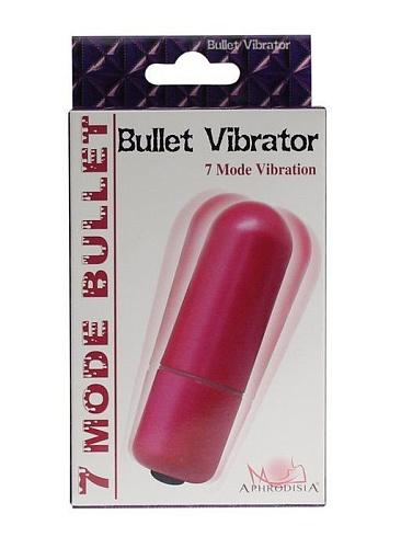 Розовая вибропуля Howells 7 Models Bullet 16001pink (5,7 см)