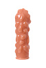 Телесная насадка на фаллос с крупными бугорками KOKOS Extreme Sleeve 011 M-size ES.011-M (14,7 см)