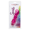 Лиловый вибратор с блёстками California Exotic Novelties G Dazzle SE-0795-15-2 (15 см)