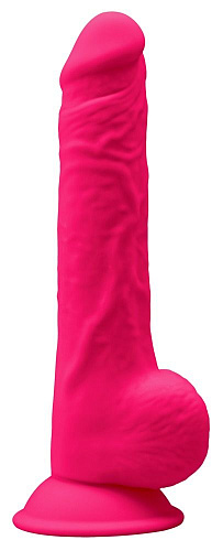 Розовый фаллоимитатор-реалистик Adrien Lastic Premium Dildo 9,5 Model 3 Premium 220316 (24 см)
