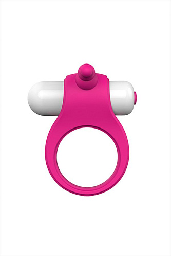 Розовое эрекционное виброкольцо S-HANDE S-HANDE Duet SHD-006