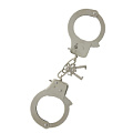 Металлические наручники с ключиками Tonga LARGE METAL HANDCUFFS WITH KEYS 160037