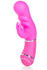 Розовывй вибромассажер с клиторальным отростком California Exotic Novelties Up! Scoop it Up! SE-0731-65-2 (17,8 см)