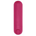 Розовая перезаряжаемая вибропуля Shots Media BV 7 Speed Rechargeable Bullet BGT006PNK (7,7 см)