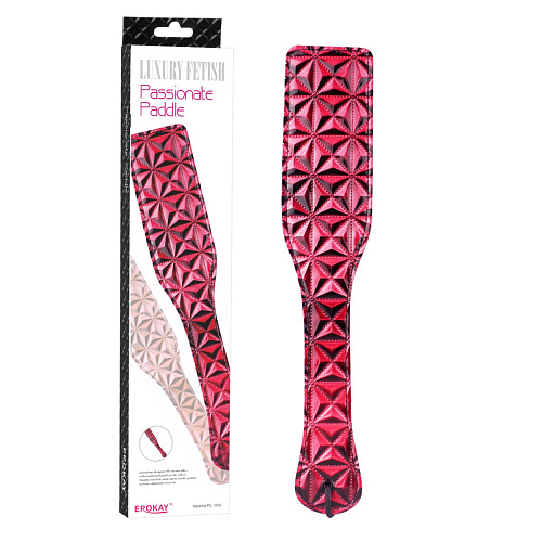 Красный пэддл с геометрическим рисунком Erokay EK-3107-R (32 см)