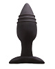 Средняя анальная пробка чёрного цвета NS Novelties RENEGADE PLUG 4 NSN-1104-43 (12 см)