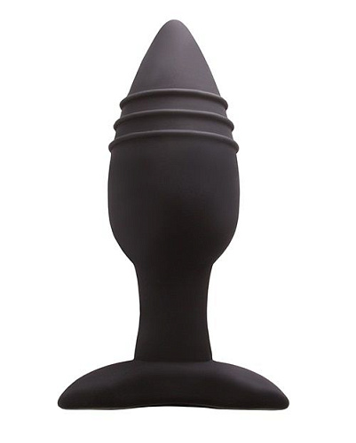 Средняя анальная пробка чёрного цвета NS Novelties RENEGADE PLUG 4 NSN-1104-43 (12 см)