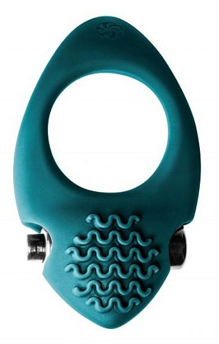 Зелёное эрекционное виброкольцо Lola toys Pure Passion Midnight 1300-03lola