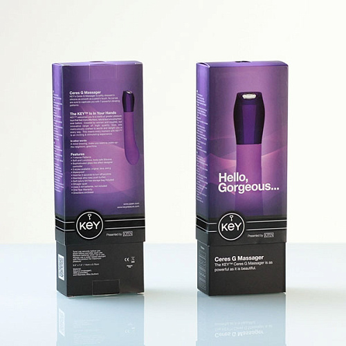 Сиреневый стимулятор G-точки Jopen Ceres G Spot JO-8052-10-3