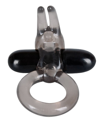 Дымчатое эрекционное виброкольцо с пультом ДУ Orion Bunny Remote Cockring  0576719