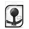 Чёрная анальная пробка Blush Novelties Wearable Vibra Plug BL-11805 (9,5 см)