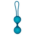 Бирюзовые вагинальные шарики Jopen MINI STELLA II KEGEL BALLS JO-8019-05-3