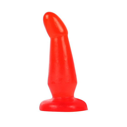 Красная анальная втулка Bior toys EE-10015-3 (13 см)