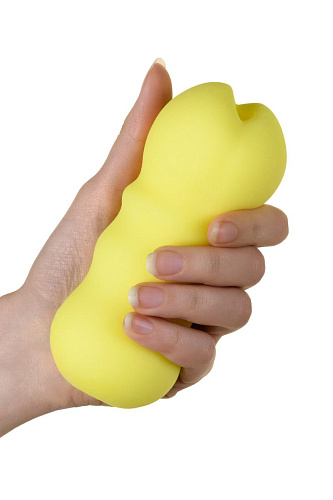 Мастурбатор-вагина жёлтого цвета Men sMax Feel 2 ET12