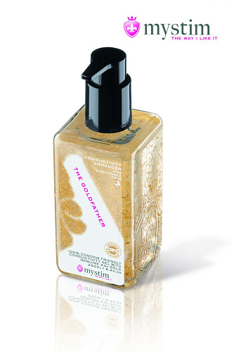 Токопроводящий гель с частичками золота MyStim The Goldfather 46631 (250 мл)